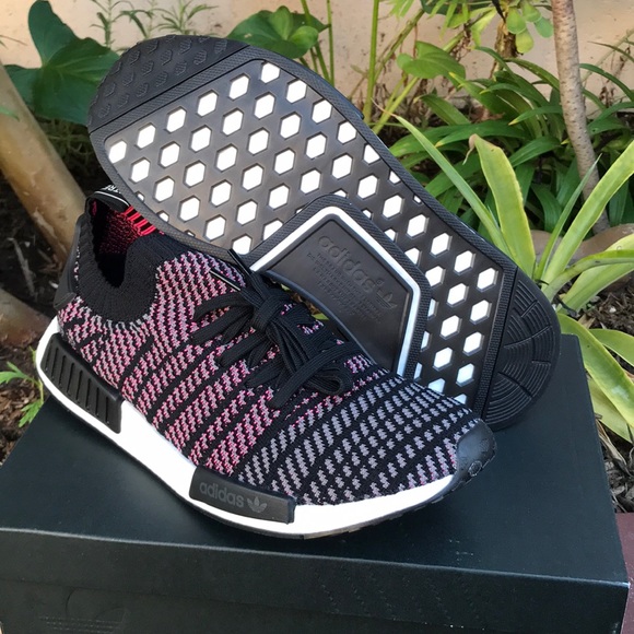 Adidas Mens NMD_R1 STLT PK Sneakers - Picture 4 of 4